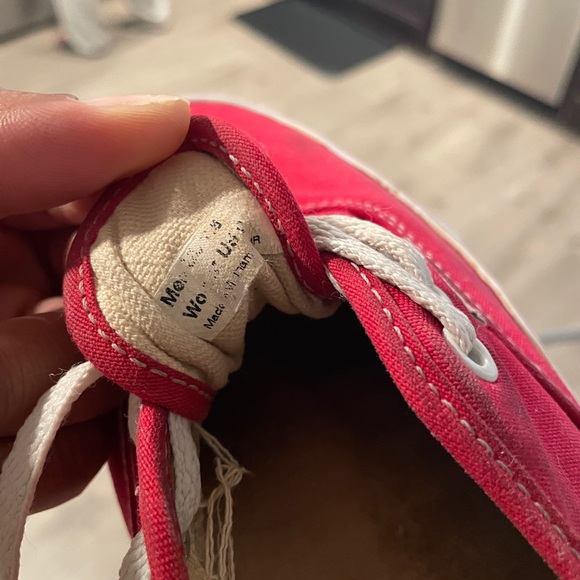 Red Vans - Picture 6 of 9